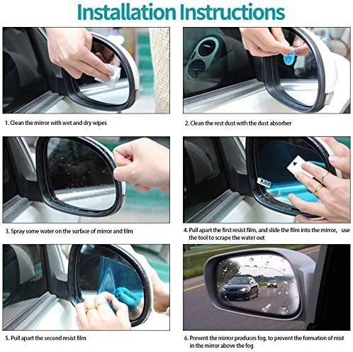 Anti-Fog Film - Pack of 4 - Mirrors and Windows