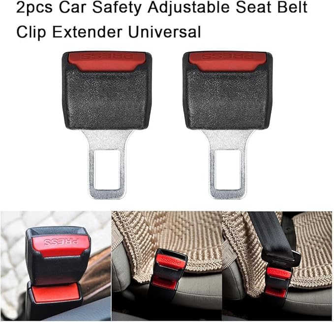 Seat Belt Clip Extender - Pack of 2