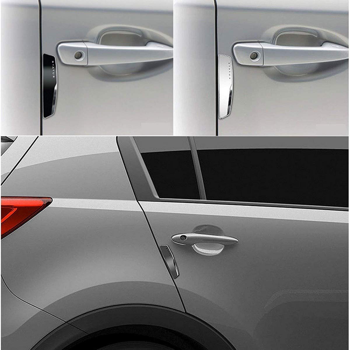 STATUS Car Door Guard (Silver) - MADE IN KOREA