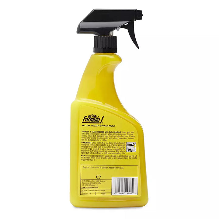 Formula 1 Glass Cleaner with Rain Repellent
